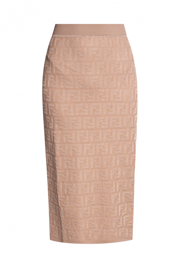 Fendi Skirt with logo